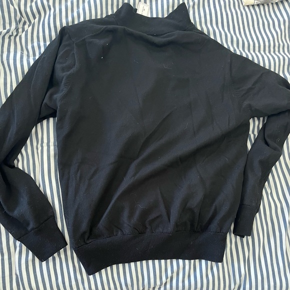 Peter Millar Merino Wool Quarter Zip - Picture 2 of 3